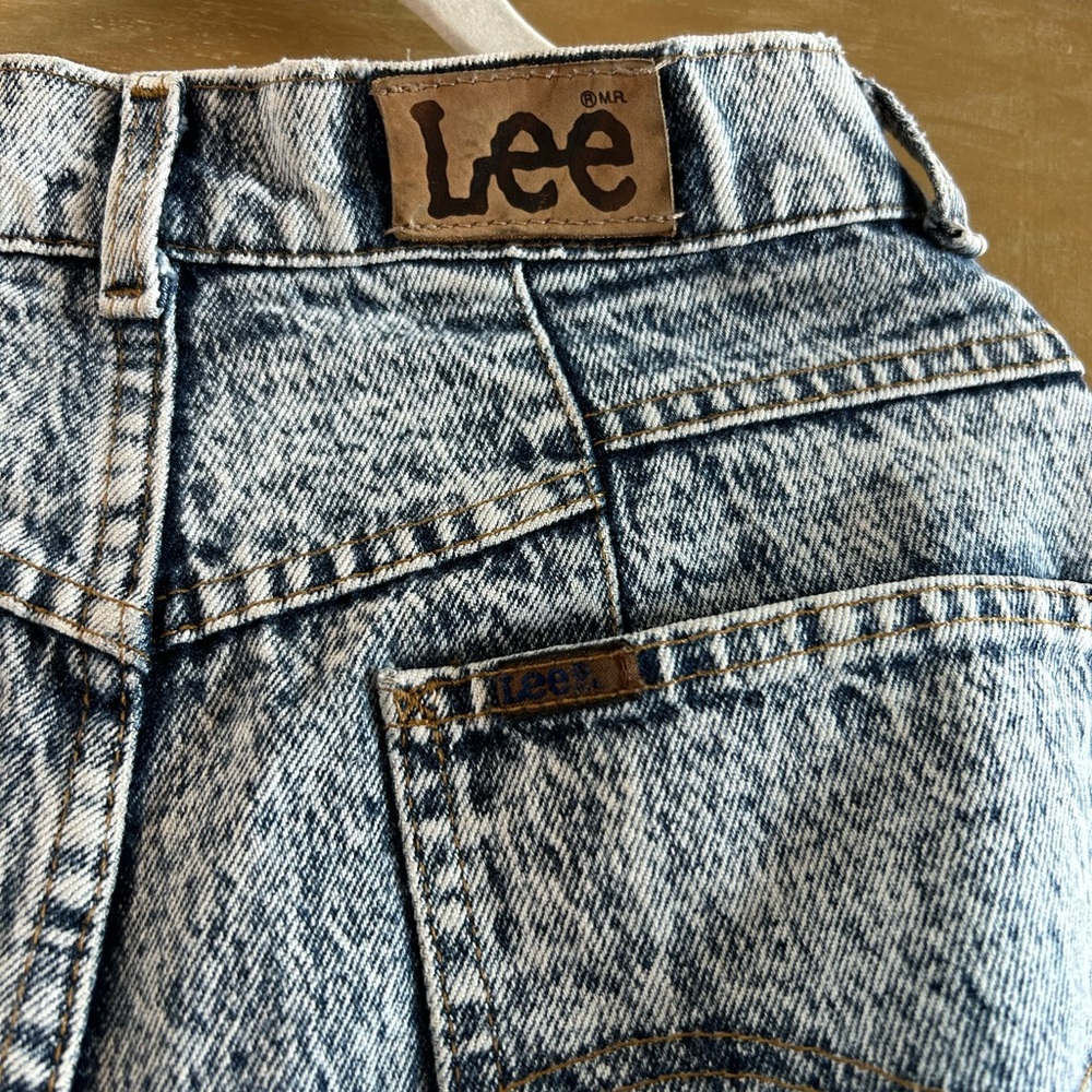 Vintage acid washed Lee jeans - Picture 5 of 8